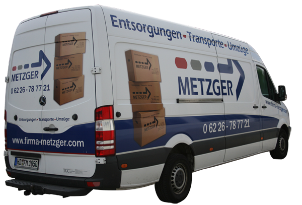 Transporter für Entrümpelung in Heidleberg